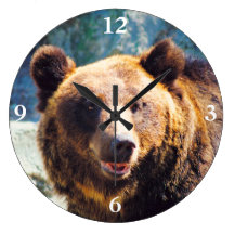 Grand ours de Brown Horloge