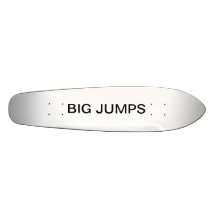 GRAND PANNEAU DE PATIN DE SAUTS SKATEBOARDS PERSONNALISÉS