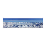 Grand panorama de montagne de Casse Impression Sur Toile