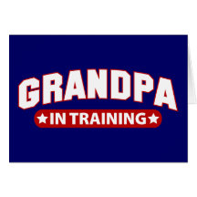 Grand-papa dans la formation carte