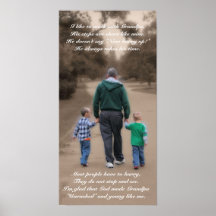 grand-papa et petits-fils posters