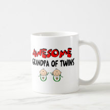 GRAND-PAPA IMPRESSIONNANT des JUMEAUX Tasses À Café