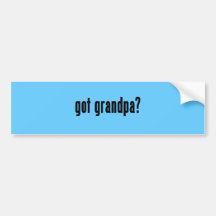 grand-papa obtenu ? autocollants pour voiture