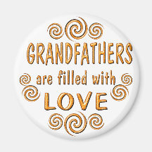 Grand-père Magnets Pour Réfrigérateur