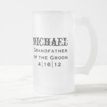 Grand-père personnalisé de la tasse de marié