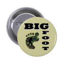 Grand pied avec le logo de pied badge avec épingle