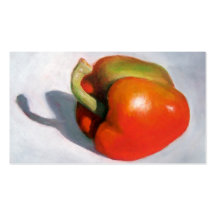 Grand poivre : Légume : Art : Carte de visite