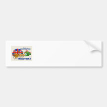 Grand renne britannique Doube Decke de Père Noël d Adhésif Pour Voiture