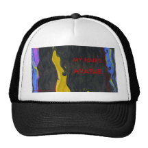 GRAND ROUGE : MES CHEVEUX, AVATAR, GRAND ROUGE par Casquette De Camionneur