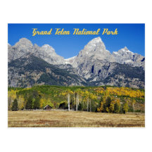 Grand Teton National Park, Wyoming Post Cards