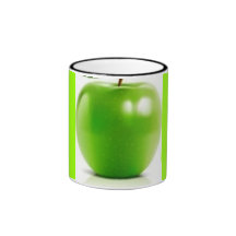 grand-vert-Apple Tasse À Café