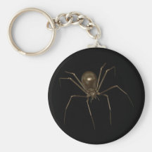 Grande araignée d'image tramée de Brown 3D Porte-clé