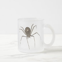 Grande araignée d'image tramée de Brown 3D Tasses