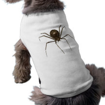 Grande araignée d'image tramée de Brown 3D Vêtement Pour Chien