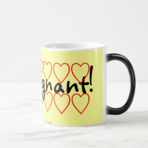 Grande manière d'annoncer votre grossesse ! mug à café