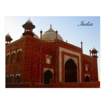 grande porte de taj carte postale
