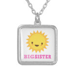 Grande soeur de kawaii de personnage de dessin ani collier