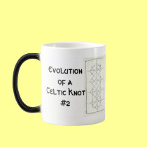 Grande tasse celtique de l'évolution #2 tasses