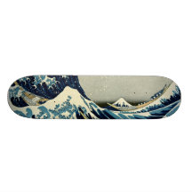 Grande vague de Katsushika Hokusai outre de Kanaga Planches À Roulettes