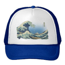 Grande vague outre de Kanagawa Casquette De Camionneur