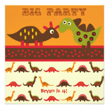 Grandes invitations d'anniversaire de partie de ro