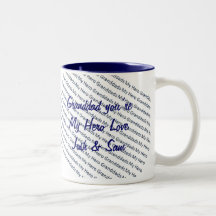 Grands-papas mon héros tasses