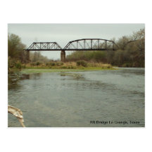 Grange de La de pont de rr, le Texas Carte Postale