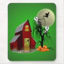 Grange éffrayante Mousepad Tapis De Souris