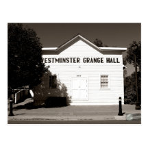 Grange Hall #184 de Westminster Carte Postale