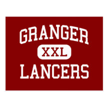 Granger - Lancers - hauts - ville occidentale Utah Cartes Postales