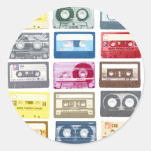 Graphique de Mixtapes Autocollant