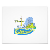 graphique image.png de ville de Toronto Canada Art Photographique