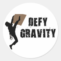 Gravité de défi adhésifs