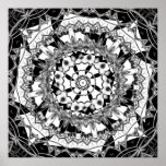 Grayscale Cactus May 2013 Poster