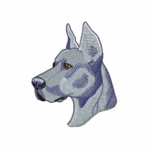 Great dane polos brodés
