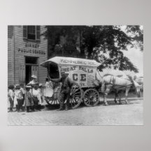 Great Falls Ice Company, 1890s Affiches