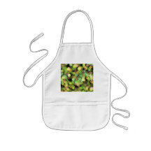 Green and Pink Festive Lights Apron