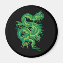 green.dragon magnets pour réfrigérateur