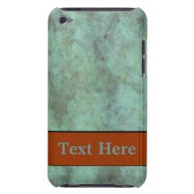 Green On Copper On Green Barely There iPod Cover