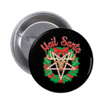 Grêle Père Noël ! badges publicitaires