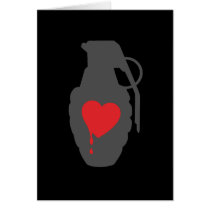 Grenade d'amour - l'amour est un champ de bataille cartes
