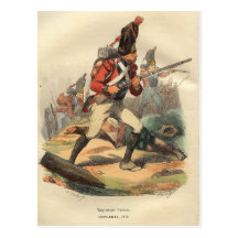 Grenadier suisse carte postale