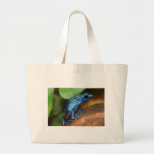 grenouille bleue de flèche de poison sac