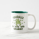 Grenouille de Grammy d'amour de TOADALLY Tasse À Café
