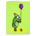 Grenouille de partie carte