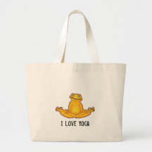 Grenouille de yoga - yoga d'amour d'I, sac fourre-