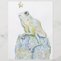 Grenouille d'observation des étoiles prospectus en couleur