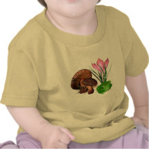 Grenouille et champignon t-shirts