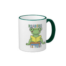 Grenouille - la lecture est des T-shirts et des ca Tasse