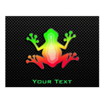 Grenouille lisse cartes postales